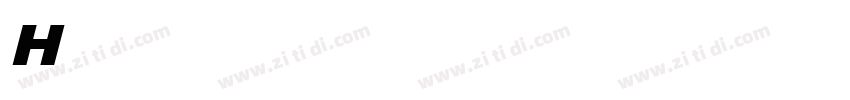HelveticaExtObl Hea字体转换
